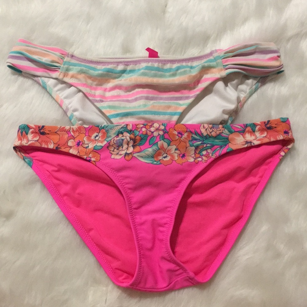 TWO bikini bottoms